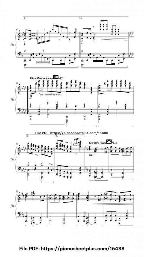 MEME COMPILATION 3 by Esther Marotta Level Advanced 13 MEME COMPILATION 3 piano sheet music free pdf