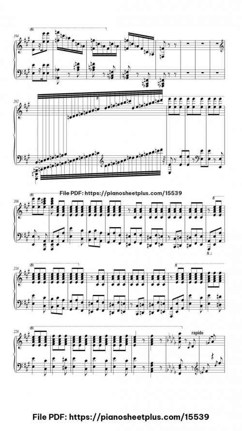 Mephisto Walzer by Franz Liszt Level Advanced 27 Mephisto Walzer piano sheet music free pdf