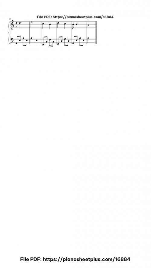 Moje More by Unknown author Level Beginner 4 Moje More piano sheet music free pdf