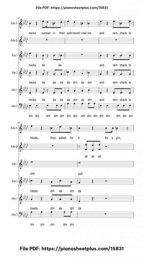 Nearly Witches (Ever Since We Met) by Panic! At the Disco Level Beginner 29 Nearly Witches (Ever Since We Met) piano sheet music free pdf