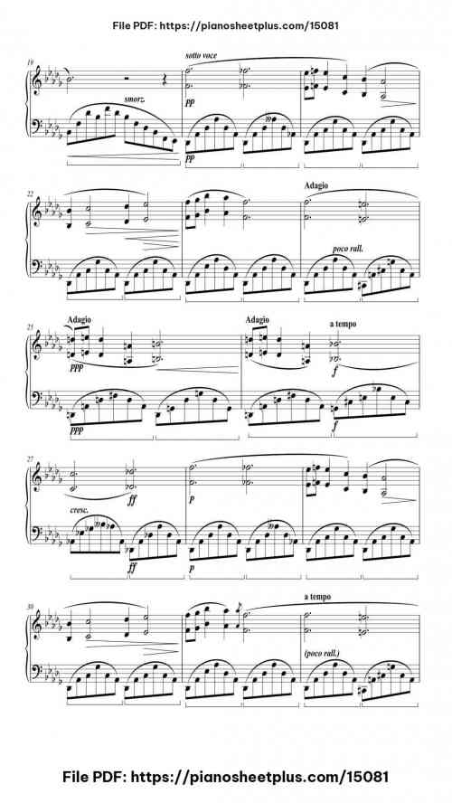 Nocturne in B flat minor, Op. 9, No. 1 by F. Chopin Level Mid-Advanced 11 Nocturne in B flat minor, Op. 9, No. 1 piano sheet music free pdf