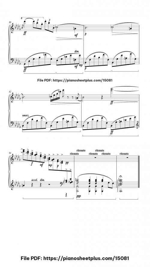 Nocturne in B flat minor, Op. 9, No. 1 by F. Chopin Level Mid-Advanced 16 Nocturne in B flat minor, Op. 9, No. 1 piano sheet music free pdf