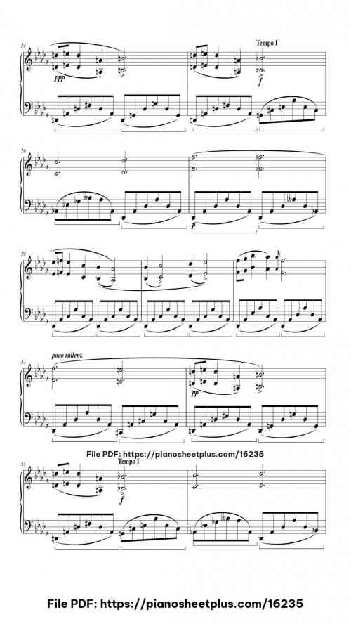 Nocturne in B-flat Minor, Op. 9, No. 1 by Frédéric François Chopin Level Mid-Advanced 10 Nocturne in B-flat Minor, Op. 9, No. 1 piano sheet music free pdf