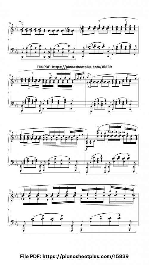 Nocturne in C Minor, Op. 48, No. 1 by Frédéric François Chopin Level Mastery 13 Nocturne in C Minor, Op. 48, No. 1 piano sheet music free pdf