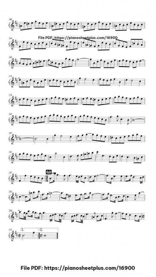 Orchestral Suite No. 2 in B Minor, BWV 1067: Ouverture by Johann Sebastian Bach Level Intermediate 8 Orchestral Suite No. 2 in B Minor, BWV 1067: Ouverture piano sheet music free pdf