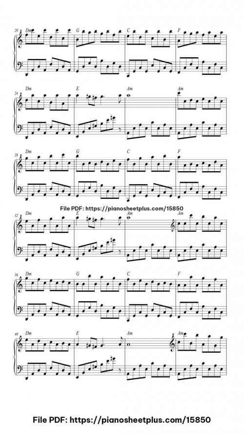 Passacaglia in G Minor for Violin and Viola (Handel/Halvorsen) "Easy Version" by Georg Friedrich Händel Level Beginner 6 Passacaglia in G Minor for Violin and Viola (Handel/Halvorsen) "Easy Version" piano sheet music free pdf