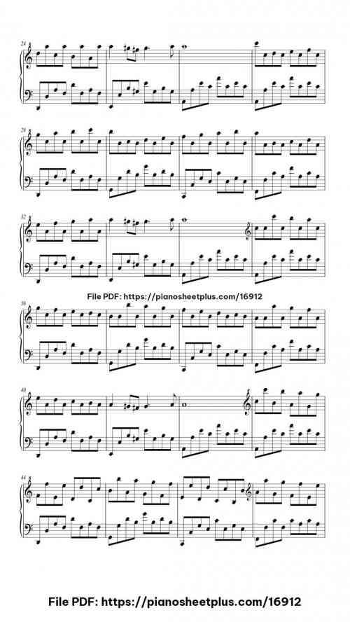 Passacaglia in G Minor for Violin and Viola (Piano Solo arr. by Johan Halvorsen) by Georg Friedrich Händel Level Beginner 6 Passacaglia in G Minor for Violin and Viola (Piano Solo arr. by Johan Halvorsen) piano sheet music free pdf