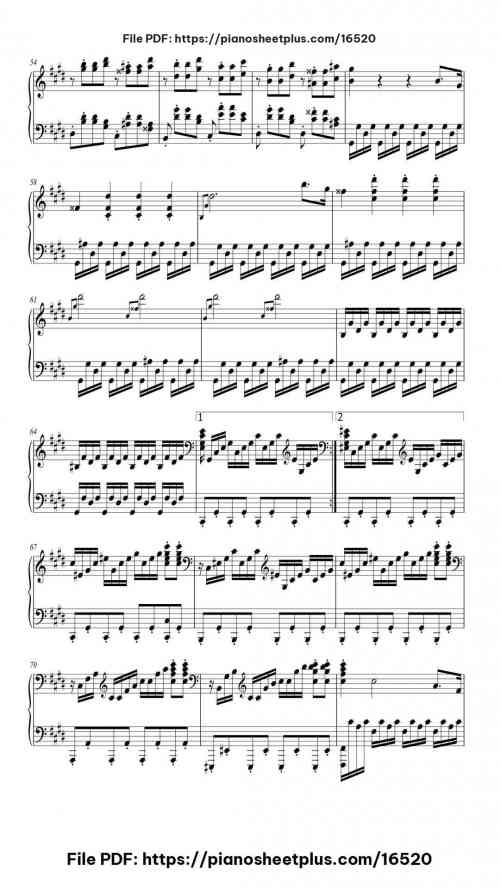 Piano Sonata No. 14 in C♯ Minor ("Moonlight")-III. Presto agitato by Ludwig van Beethoven Level Mastery 15 Piano Sonata No. 14 in C♯ Minor ("Moonlight")-III. Presto agitato piano sheet music free pdf