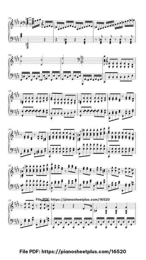 Piano Sonata No. 14 in C♯ Minor ("Moonlight")-III. Presto agitato by Ludwig van Beethoven Level Mastery 19 Piano Sonata No. 14 in C♯ Minor ("Moonlight")-III. Presto agitato piano sheet music free pdf