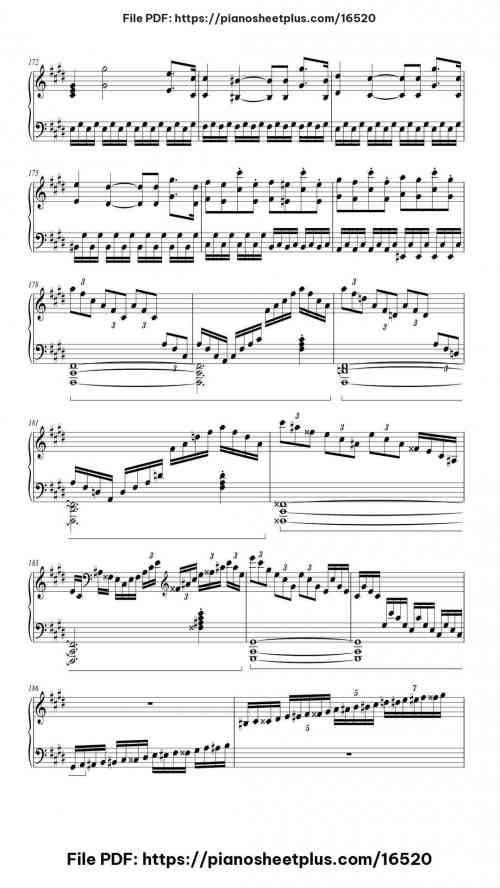 Piano Sonata No. 14 in C♯ Minor ("Moonlight")-III. Presto agitato by Ludwig van Beethoven Level Mastery 21 Piano Sonata No. 14 in C♯ Minor ("Moonlight")-III. Presto agitato piano sheet music free pdf