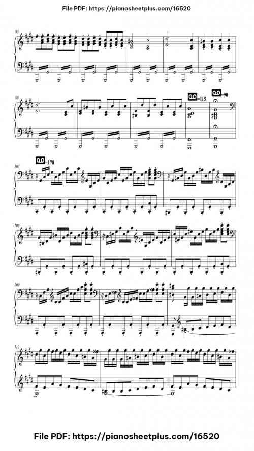 Piano Sonata No. 14 in C♯ Minor ("Moonlight")-III. Presto agitato by Ludwig van Beethoven Level Mastery 17 Piano Sonata No. 14 in C♯ Minor ("Moonlight")-III. Presto agitato piano sheet music free pdf