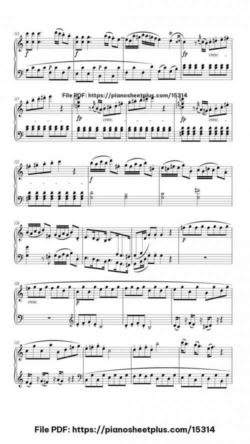 Piano Sonata No. 7 in C Major, K. 284b: I. Allegro con spirito by Wolfgang Amadeus Mozart Level Intermediate 13 Piano Sonata No. 7 in C Major, K. 284b: I. Allegro con spirito piano sheet music free pdf