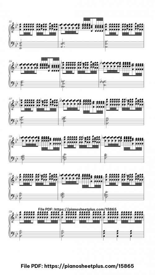 Pirates of the Caribbean Theme by Hans Zimmer Level Mid-Advanced 11 Pirates of the Caribbean Theme piano sheet music free pdf