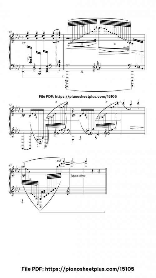 Pour les arpèges composés - Étude No. 11 by Claude Debussy Level Professional 20 Pour les arpèges composés - Étude No. 11 piano sheet music free pdf