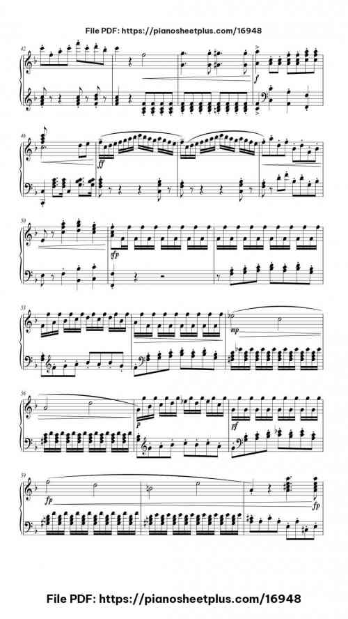 Queen of the Night Aria from The Magic Flute, K. 620 by Wolfgang Amadeus Mozart Level Mid-Advanced 8 Queen of the Night Aria from The Magic Flute, K. 620 piano sheet music free pdf