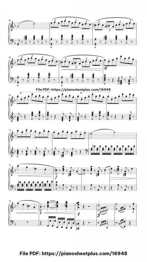 Queen of the Night Aria from The Magic Flute, K. 620 by Wolfgang Amadeus Mozart Level Mid-Advanced 9 Queen of the Night Aria from The Magic Flute, K. 620 piano sheet music free pdf