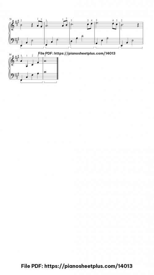 River Flows in You - Free Piano Score Sheet (PDF) 8 River Flows in You piano sheet music free pdf