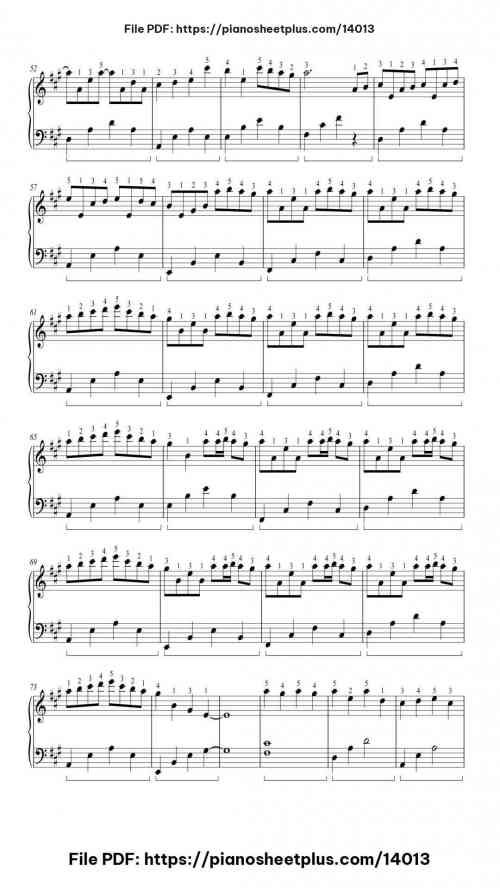 River Flows in You - Free Piano Score Sheet (PDF) 7 River Flows in You piano sheet music free pdf