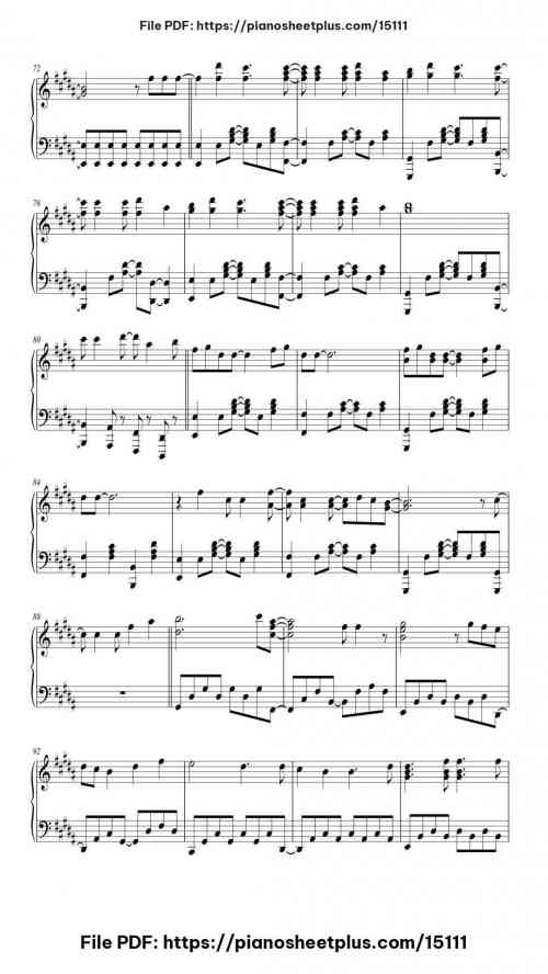Rock with you by SEVENTEEN Level Intermediate 9 Rock with you piano sheet music free pdf