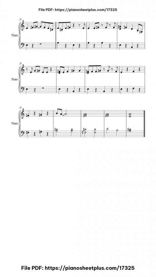 Rockin' Around the Christmas Tree by Brenda Lee Level Easy 4 Rockin' Around the Christmas Tree piano sheet music free pdf