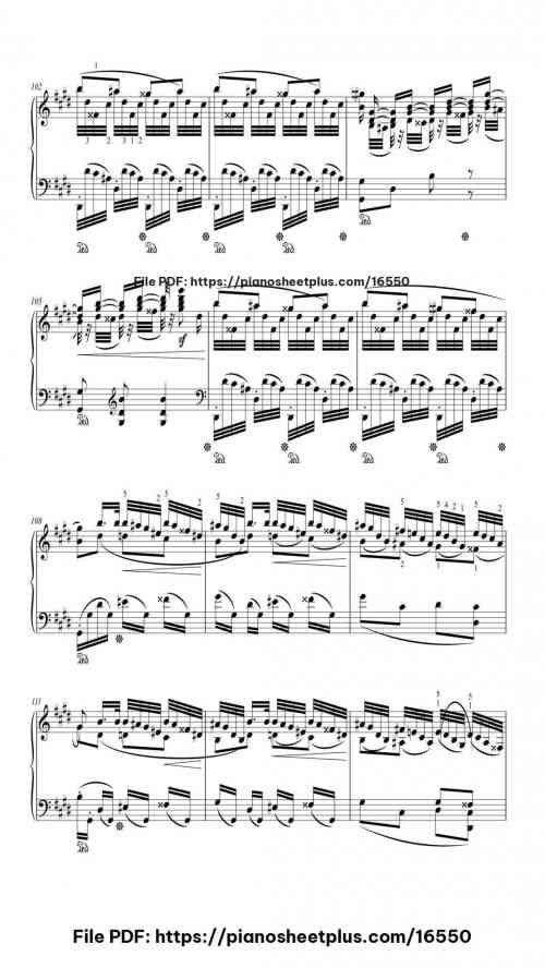 Rondo in C Minor, Op. 1 - Chopin by Frédéric Chopin Level Mastery 21 Rondo in C Minor, Op. 1 - Chopin piano sheet music free pdf