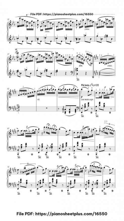Rondo in C Minor, Op. 1 - Chopin by Frédéric Chopin Level Mastery 19 Rondo in C Minor, Op. 1 - Chopin piano sheet music free pdf