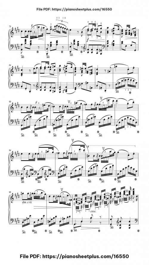 Rondo in C Minor, Op. 1 - Chopin by Frédéric Chopin Level Mastery 20 Rondo in C Minor, Op. 1 - Chopin piano sheet music free pdf