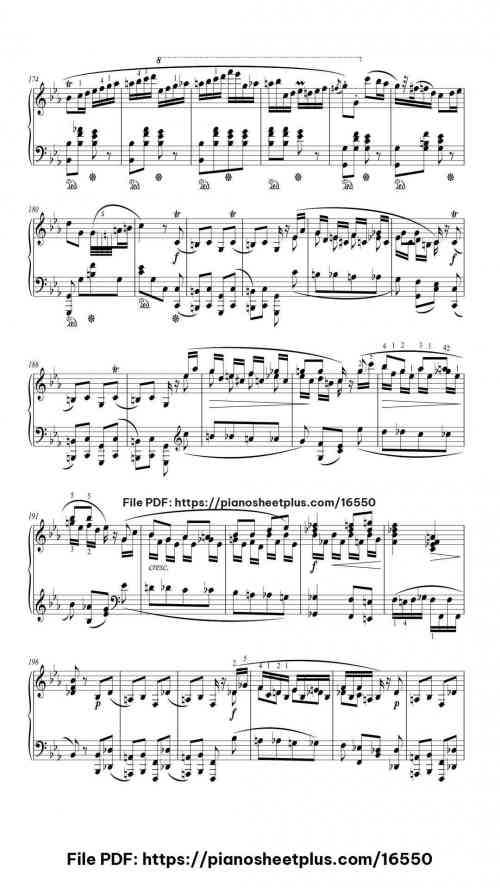 Rondo in C Minor, Op. 1 - Chopin by Frédéric Chopin Level Mastery 25 Rondo in C Minor, Op. 1 - Chopin piano sheet music free pdf