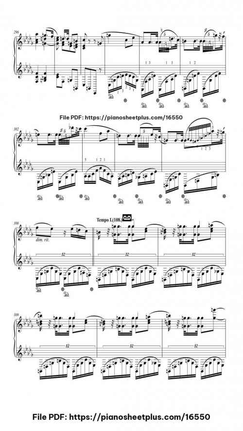 Rondo in C Minor, Op. 1 - Chopin by Frédéric Chopin Level Mastery 30 Rondo in C Minor, Op. 1 - Chopin piano sheet music free pdf