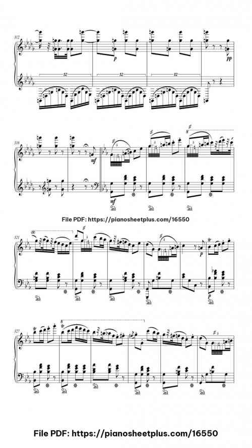 Rondo in C Minor, Op. 1 - Chopin by Frédéric Chopin Level Mastery 31 Rondo in C Minor, Op. 1 - Chopin piano sheet music free pdf