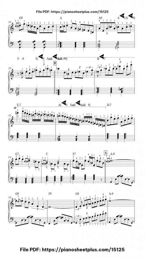September Second by Michel Petrucciani Level Mid-Advanced 17 September Second piano sheet music free pdf