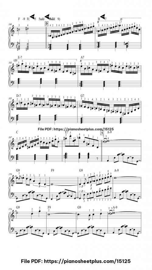September Second by Michel Petrucciani Level Mid-Advanced 19 September Second piano sheet music free pdf