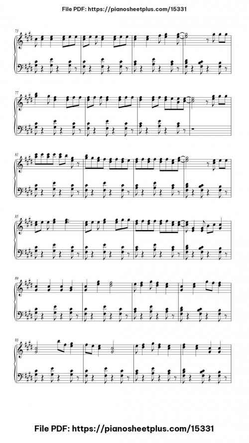 Shape Of You by Ed Sheeran Level Intermediate 10 Shape Of You piano sheet music free pdf