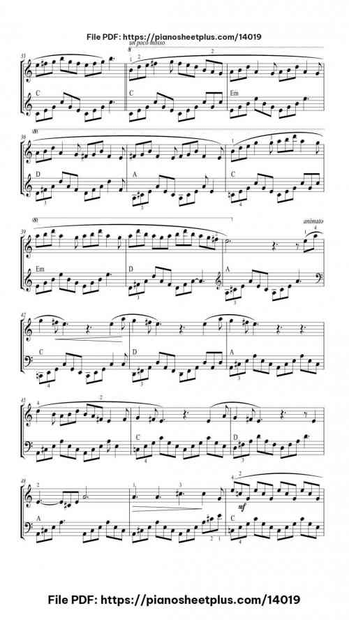 Solas - Piano Music Sheet PDF (Free) 8 Solas piano sheet music free pdf