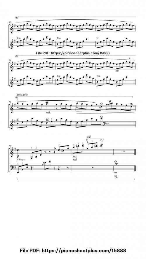 Solas by Jamie Duffy Level Beginner 10 Solas piano sheet music free pdf