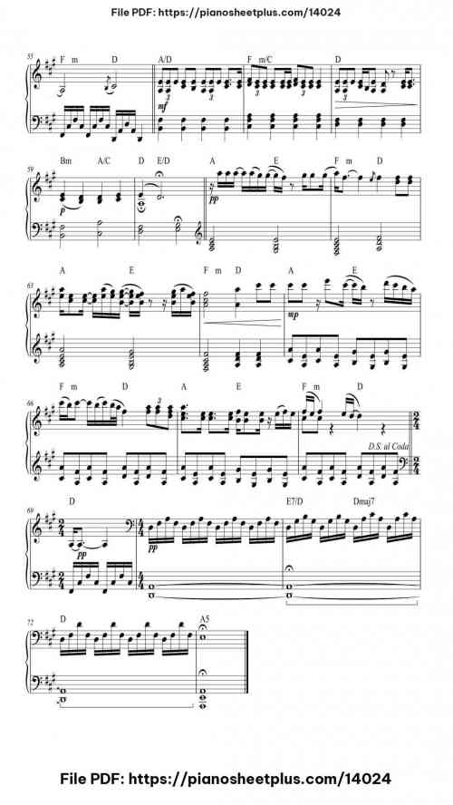 Someone Like You - Free Piano Notation Sheet (PDF) 8 Someone Like You piano sheet music free pdf