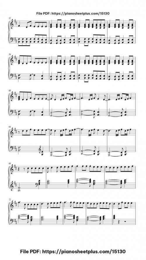 Something Just Like This by The Chainsmokers/Coldplay Level Intermediate 7 Something Just Like This piano sheet music free pdf