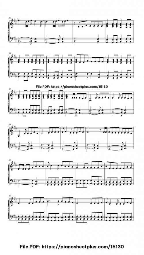 Something Just Like This by The Chainsmokers/Coldplay Level Intermediate 6 Something Just Like This piano sheet music free pdf