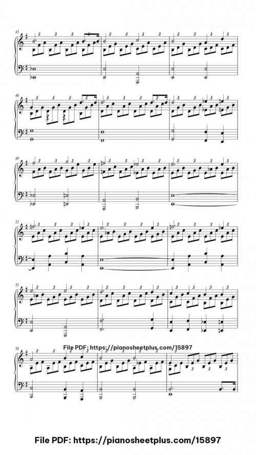 Sonata No. 14 in C-Sharp Minor, Op. 27, No. 2 "Moonlight" by Ludwig van Beethoven Level Intermediate 9 Sonata No. 14 in C-Sharp Minor, Op. 27, No. 2 "Moonlight" piano sheet music free pdf