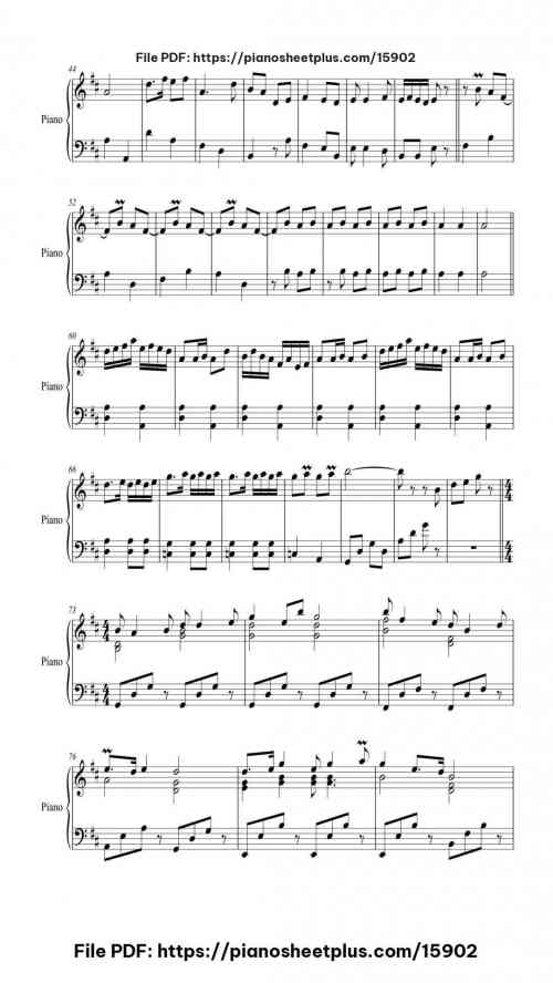 Spring Festival Overture by Li Huanzhi Level Intermediate 6 Spring Festival Overture piano sheet music free pdf