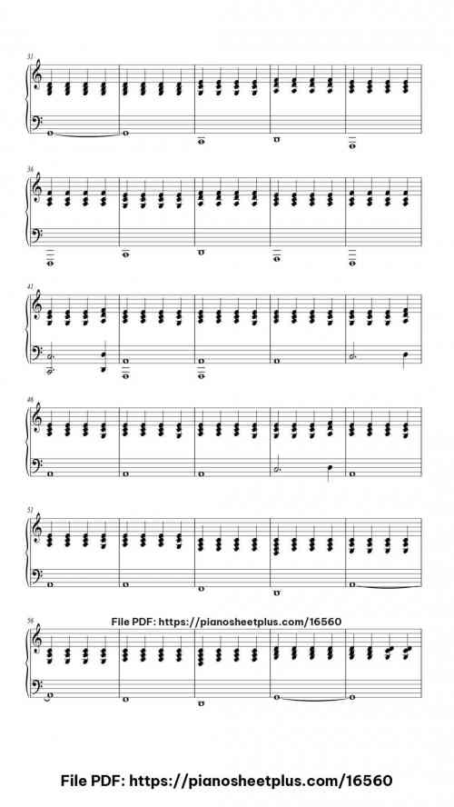 Stay (Accompaniment Version) by Rihanna/Mikky Ekko Level Intermediate 6 Stay (Accompaniment Version) piano sheet music free pdf