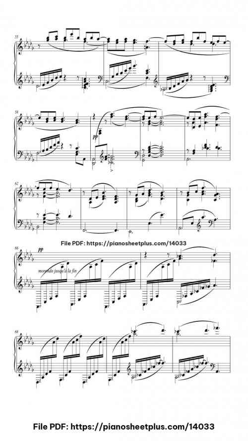 Suite Bergamasque, L. 75: III. Clair de lune - Piano Sheet Music PDF – Printable 11 Suite Bergamasque, L. 75: III. Clair de lune piano sheet music free pdf