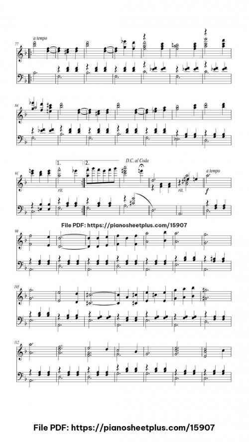 Suite for Jazz Orchestra No. 2: Waltz No. 2 by Dmitri Shostakovich Level Beginner 7 Suite for Jazz Orchestra No. 2: Waltz No. 2 piano sheet music free pdf