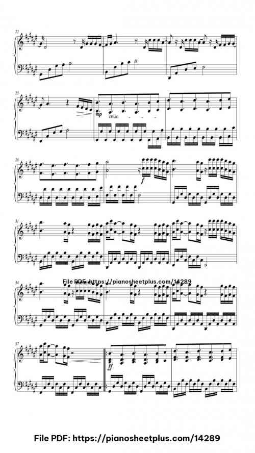 Tattoo - Free PDF Piano Score Download 5 Tattoo piano sheet music free pdf