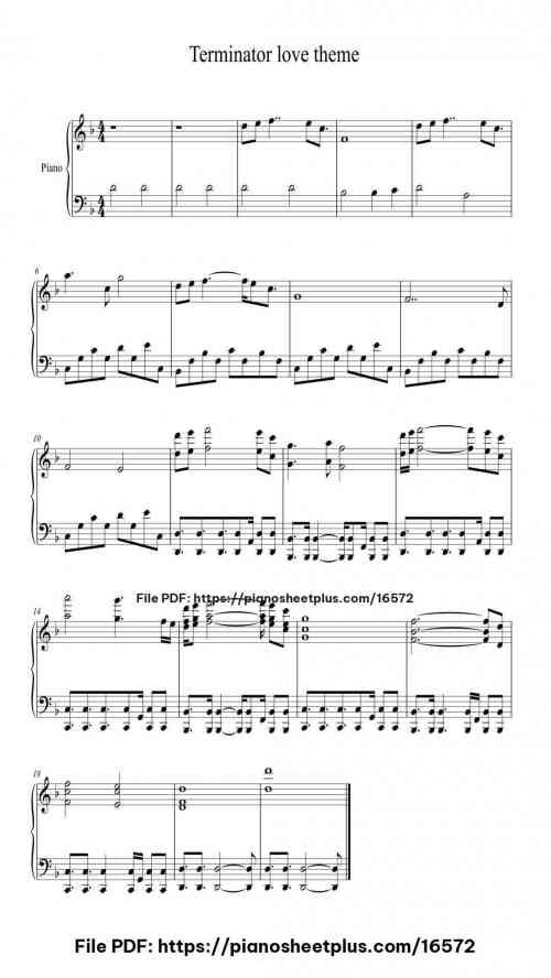 Terminator love theme by - Level Beginner 24 Terminator love theme by – Level Beginner