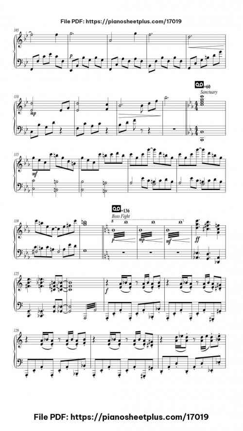 The Legend of Zelda: A Link to the Past by Koji Kondo Level Advanced 26 The Legend of Zelda: A Link to the Past piano sheet music free pdf