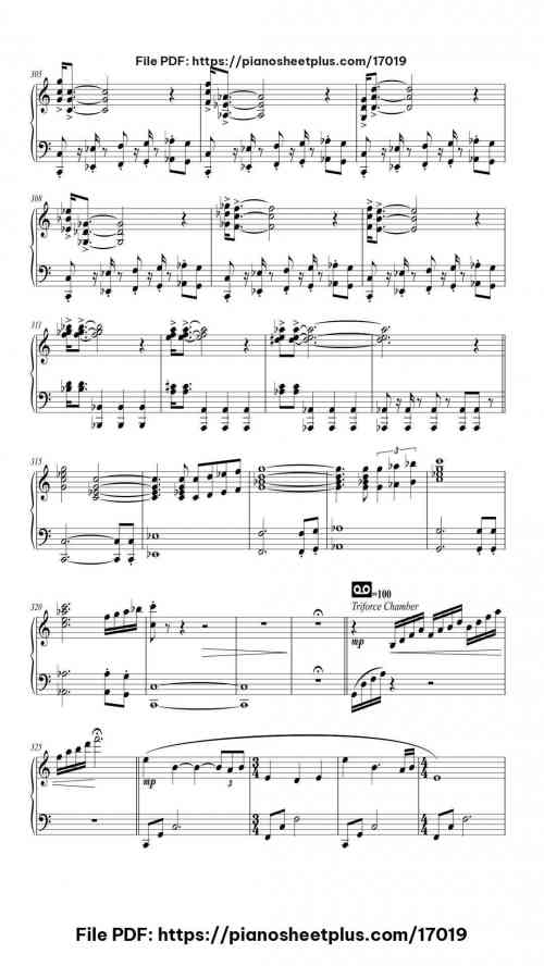 The Legend of Zelda: A Link to the Past by Koji Kondo Level Advanced 34 The Legend of Zelda: A Link to the Past piano sheet music free pdf