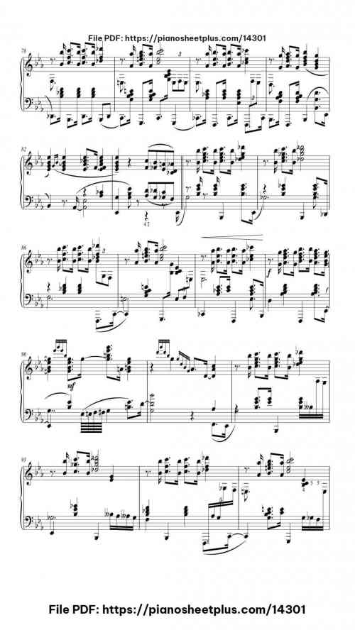 The Man I Love - Free Piano Sheet Music PDF 12 The Man I Love piano sheet music free pdf