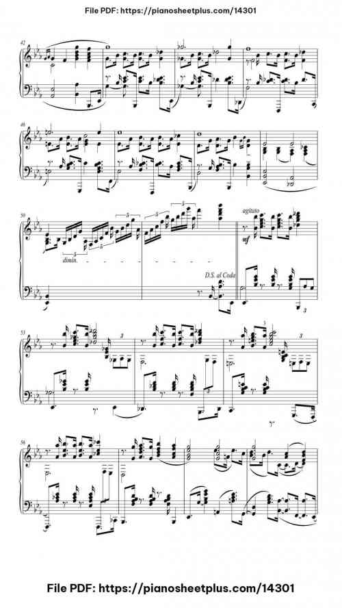 The Man I Love - Free Piano Sheet Music PDF 10 The Man I Love piano sheet music free pdf