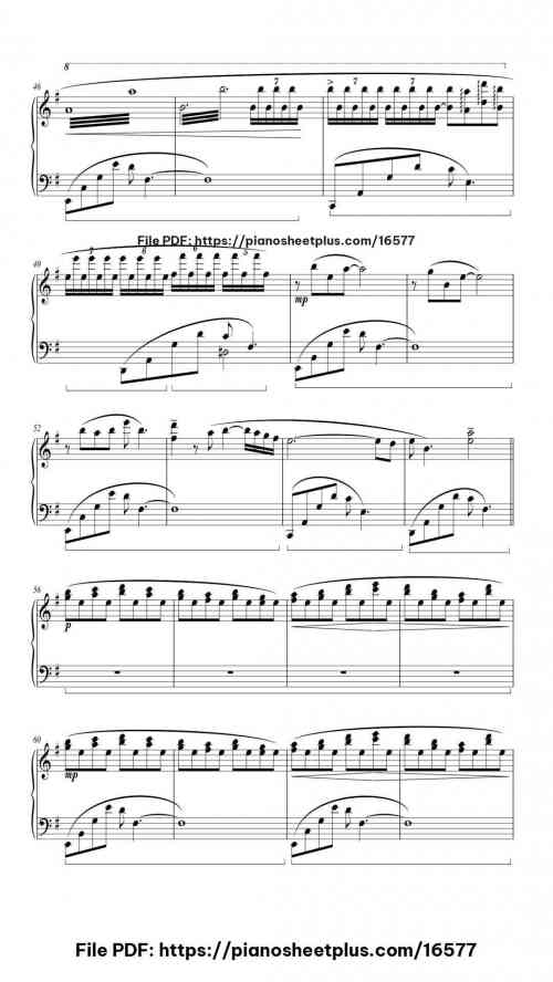 The Sixth Station by Joe Hisaishi Level Advanced 7 The Sixth Station piano sheet music free pdf